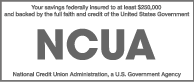 Federally insured by the NCUA